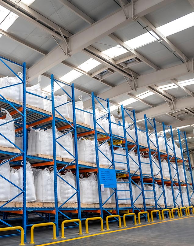 Frozen food cold chain warehouse